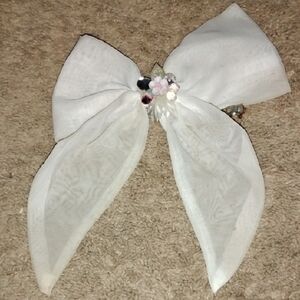 Hair Bow w Embellishments
